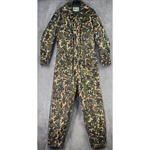 Monterey Club Coverall Mens Medium Camouflage Outdoor Hunting Made USA Vintage